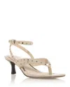 Paige Women's Emmy Embellished Thong Sandals In Bone