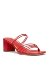 Paige Esme Slide Sandal In Candy Red