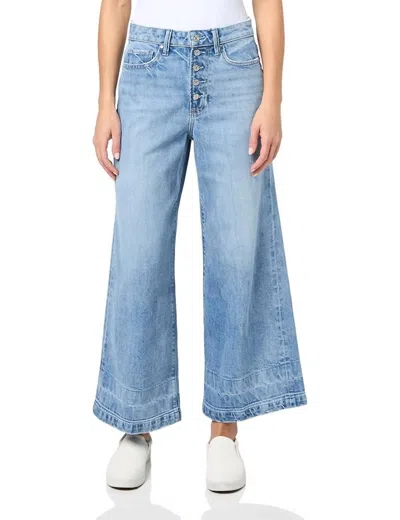 Paige Women's Harper Ankle Flare Jean In Larissa In Blue