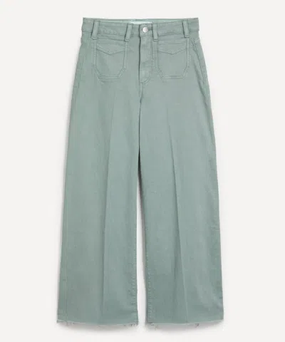 Paige Women's Harper Ankle Wide-leg Jeans