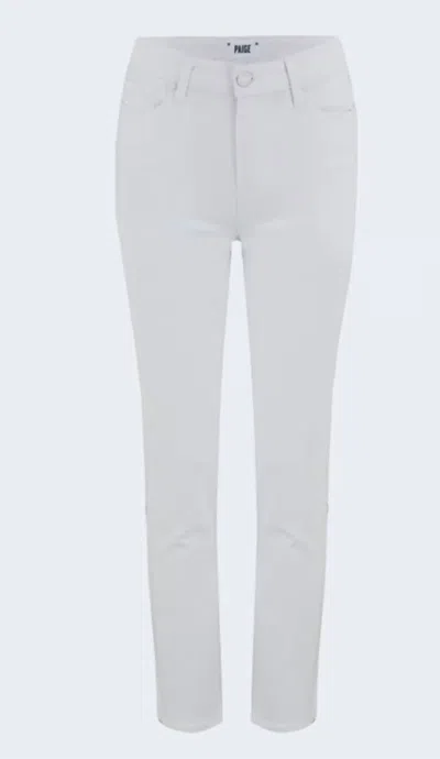 Paige Women's Hoxton Ankle Jeans In Crisp White