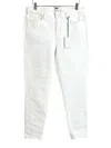 PAIGE WOMEN'S HOXTON ANKLE SKINNY STRETCH JEANS IN WHITE