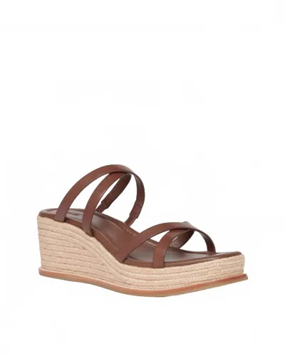Paige Women's Jenny Wedge In Mahogany In Brown