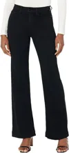 Paige Women's Leenah Jeans In Black Shadow In Black