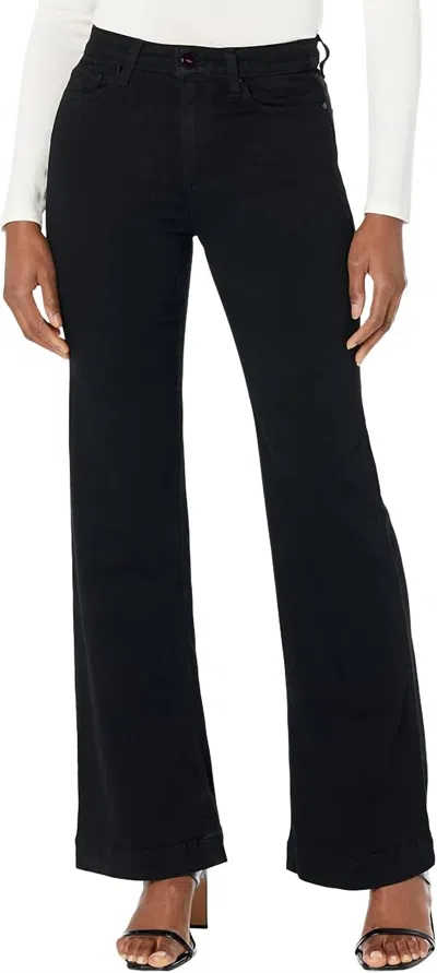 Paige Women's Leenah Jeans In Black Shadow