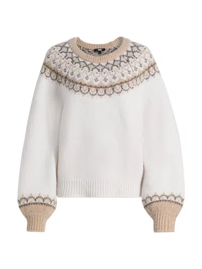 Paige Women's Misha Merino Wool-blend Colorwork Sweater In Multi