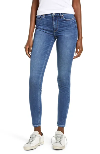 Paige Women's  Hoxton High Waist Ankle Skinny Jeans - Blue