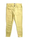 Paige Women's Verdugo Ankle Skinny Stretch Jeans In Yellow In Yellow
