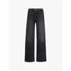 Paige Anessa In Viper Black Distressed