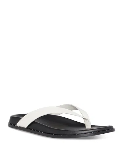Paige Women's Zadie Flat Sandals In White