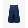 Paige Cadee Denim Bermuda Shorts In Casa
