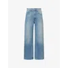 PAIGE WOMENS CLERMONT CAMERON ANKLE HIGH-RISE DENIM JEANS