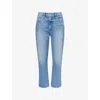 Paige Womens  Billy Crop-leg Denim Jeans