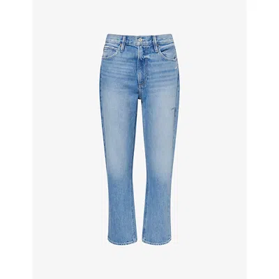 Paige Womens  Billy Crop-leg Denim Jeans
