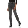 Paige Womens High Rise Torn Hem Straight Leg Jeans In Multi