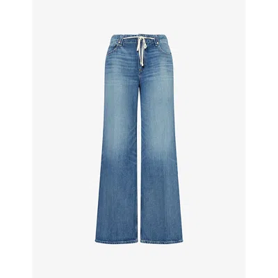 Paige Womens Jazz Club Zoey 31' Tie-waist Denim Jeans