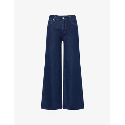 Paige Womens Michiru Zoey 31' Wide-leg Denim Jeans