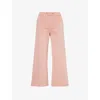 Paige Anessa Jeans In Vintage Muted Blush In Vintage Rose Tint