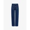 Paige Sasha Jeans With Novelty Patch Pockets Enfield In Blue