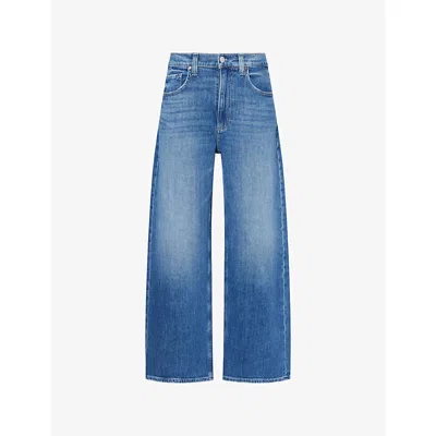 Paige Womens  Arellia Ankle High-rise Denim Jeans In Blue