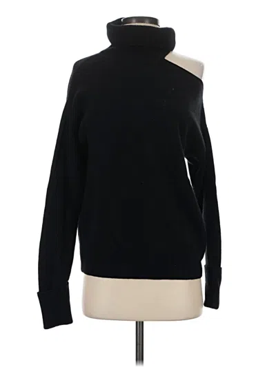 Pre-owned Paige Wool Pullover Sweater In Black