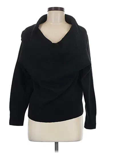 Pre-owned Paige Wool Pullover Sweater In Black