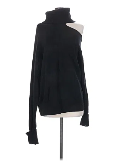 Pre-owned Paige Wool Pullover Sweater In Black
