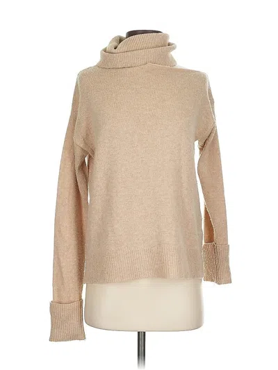 Pre-owned Paige Wool Pullover Sweater In Tan