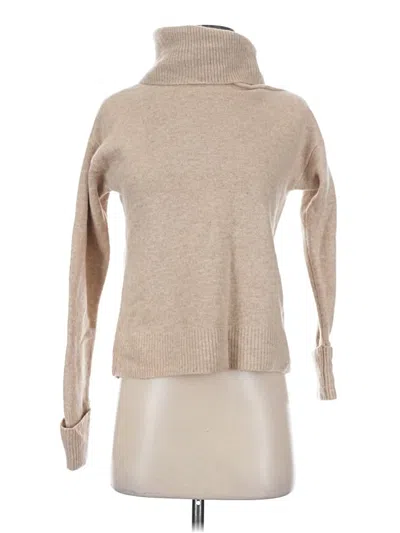 Pre-owned Paige Wool Pullover Sweater In Tan