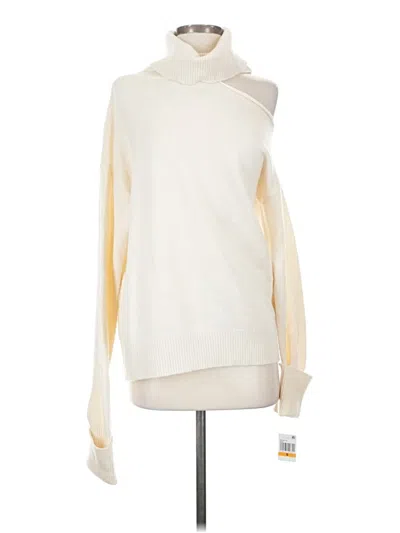 Pre-owned Paige Wool Pullover Sweater In White