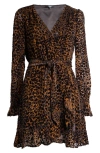 Paige Ysabel Wrap Dress In Landslide Multi Velvet In Landslide Multi