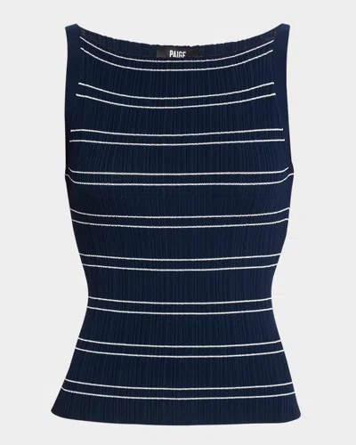 PAIGE YUELIA STRIPE TANK TOP
