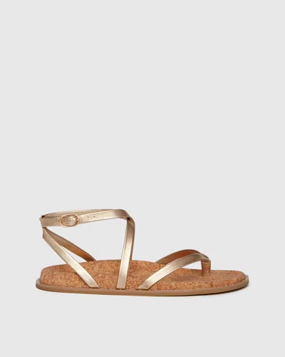 Paige Zana Sandal In Gold
