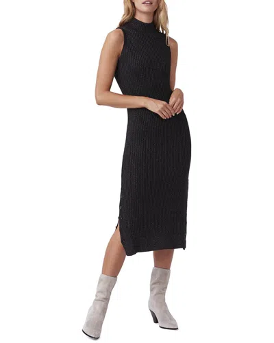 Paige Zariah Wool-blend Dress In Black