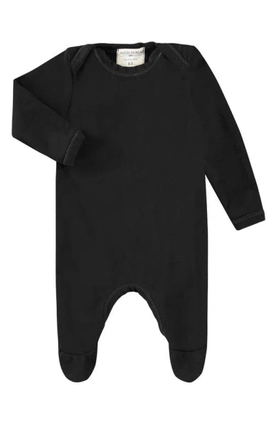 Paigelauren Babies' Lap Hacci Footie In Black