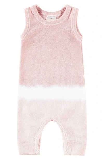 Paigelauren Babies'  Ombré Terry Tank Romper In Pink