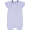 Paigelauren Rib Romper In Periwinkle