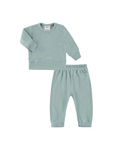 PAIGELAUREN UNISEX HACCI LOUNGEWEAR SETS - LITTLE KID