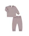 Paigelauren Unisex Hacci Loungewear Sets - Little Kid In Pink