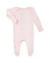 Paigelauren Unisex Rib Onesie - Baby In Pink