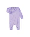 Paigelauren Unisex Rib Onesie In Tie Dye In Multi