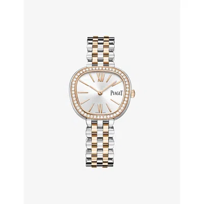Paiget Two Tone Sixtie Stainless-steel Quartz Watch 29mm In Multi