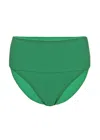Pain De Sucre Angie High Waist Bikini Bottom Jade In Green