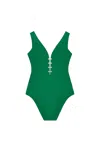 Pain De Sucre Bonnie Jade One Piece In Green