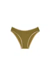 Pain De Sucre Samy Bronze Bikini Bottom In Green