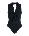 Pain De Sucre Woman One-piece Swimsuit Black Size 8 Polyamide, Elastane In Black