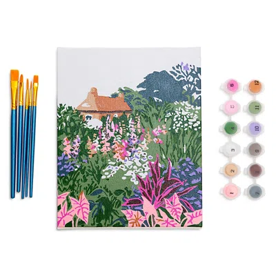 Paint Anywhere Lush Garden Mini Paint By Numbers Kit In Multi