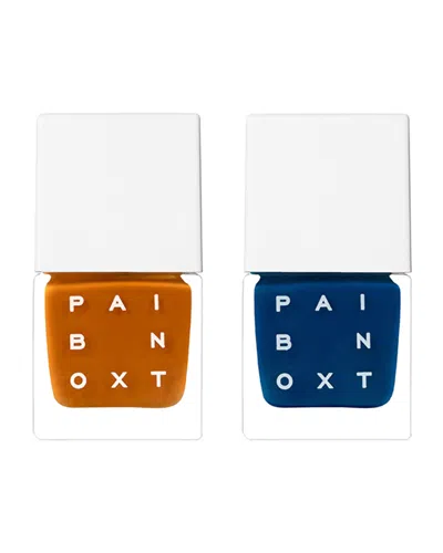 Paintbox Power Couple Nail Lacquer In Like Camel + Like Midnight