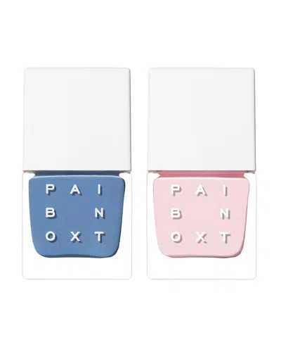 Paintbox Power Couple Nail Lacquer In Like Rain + Like Blush