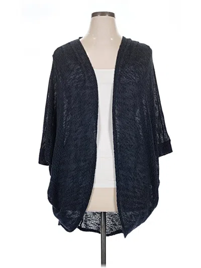 Pre-owned Painted Threads Cardigan Sweater In Blue